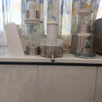 آبمیوه گیری و مخلوط کن و آسیاب کن 4کاره در حد نو