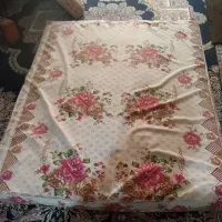 تخت دونفره فرفوژه آلبالویی رنگ|تخت و سرویس خواب|فلاورجان, |دیوار