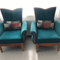 مبلمان۷نفره همراه با میز نهار خوری ست ۴ نفره سالم|مبلمان خانگی و میز عسلی|سلمانشهر, |دیوار