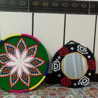 تک و آینه سنتی|صنایع دستی و سایر لوازم تزئینی|هندمینی, |دیوار
