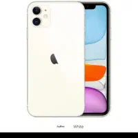 اپل iPhone 11 با حافظهٔ ۶۴ گیگابایت