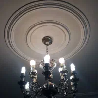 لوستر نقره ای ۳ عدد