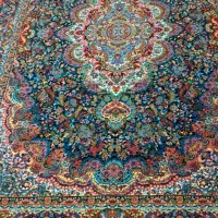 فرش ۱/۵در۲مترو۲۵تمام نخ تراکو ۲۵۵۰|فرش|شیراز, شاه قلی بیگی|دیوار