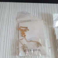 نیم ست استیل با رنگ ثابت قیمت ۱۲۰تومن|جواهرات|اردبیل, |دیوار