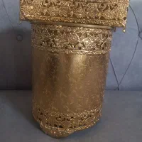 سطل زباله وجاکاغذی مجلسی طلایی