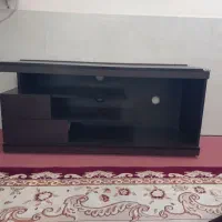 میزتلوزیون بدونه شکستگی قهوه ای فروشی