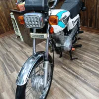 موتورمهران۱۲۵cc مدل۹۵ کاربرات مزایده سالم وتمیز