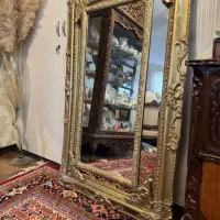 اینه و شمعدان انتیک و با اصالت