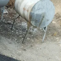 4عدد تانکر جای سوخت ورق سنگین تمیز  و جای اب