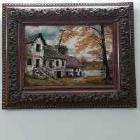 تابلو  فرش کاملا تمیز|تابلو فرش|قرچک, مهدیه|دیوار