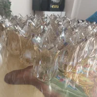 لاله لوستر شامپاینی|لوستر و چراغ آویز|تبریز, |دیوار