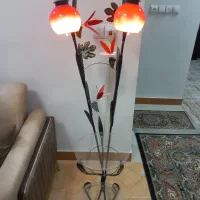 چهار عدد لوستر به همراه آباژور ایستاده|لوستر و چراغ آویز|آستانه اشرفیه, |دیوار