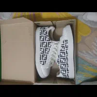 کفش مدل ونس سفید مشکی