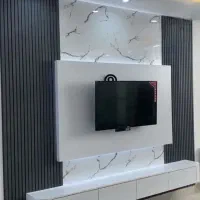 اجرای تی وی روم و کمد دیواری کابینت
