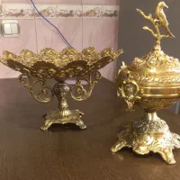 میوه خوری وشکلات خوری برنجی نو