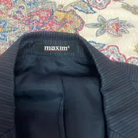 کت شلوار سورمه ای برند ماکسیم در حد خیلی نو