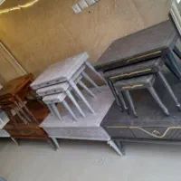 مبل و جلو مبلی رنگ بندی دارد|مبلمان خانگی و میز عسلی|کاشمر, |دیوار