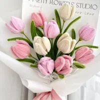 دسته گل ماندگار مناسب انواع مراسم ها و تولد|گل مصنوعی|خرم‌آباد, |دیوار