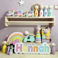 اسباب بازی چوبی اکسسوری کودک و چراغخواب