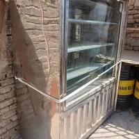 یخچال ویترینی سالم تمام استیل|فروشگاه و مغازه|بروجرد, |دیوار