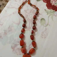 گردنبند سنگ عقیق اصل