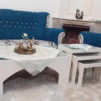 مبل ۷نفره بامیز وسه عدد عسلی