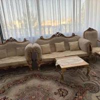 مبل ۷نفره|مبلمان خانگی و میز عسلی|بافق, |دیوار