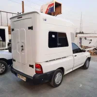 اتاق عقب پراید کابین بغل شیشه فایبرگلاس