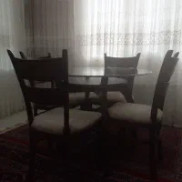 میز غذاخوری چهارنفره|میز و صندلی غذاخوری|زنجان, |دیوار