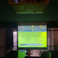 ویدیو پروژکتور/مسابقه فوتبال/تصویر شفاف