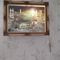 تابلو مکه چراغ دار
