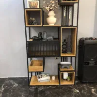 کتابخونه های چوب وفلز آماده تحویل