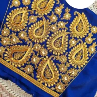 شلوار ملیله‌دوزی|لباس|میناب, |دیوار