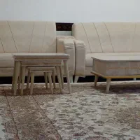 مبل راحتی و  جلو مبلی عالی ۷ نفره در حد صفر|مبلمان خانگی و میز عسلی|بوکان, |دیوار