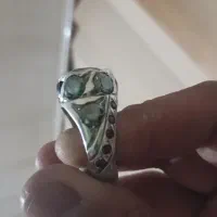 انگشتر نقره رکاب دست ساز