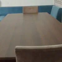 میز غذا خوری هشت نفره برند رئال در حد نو|میز و صندلی غذاخوری|اسدآباد, |دیوار