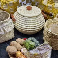 کپو خمره برنج حصیر