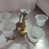 یک جفت لوستر ۵ شعله