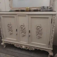 کنسول چوب راش