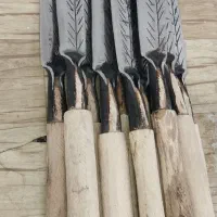 داس سازی(چلنگری)(صیقلی) پسرک آهنگر|ابزارآلات|رشت, لاکان|دیوار