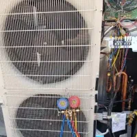 شستشو و گازگیری کولر دو تیکه