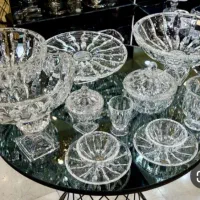 سرویس پذیرایی رومنس 12نفره اصل کریستال مدلJCC