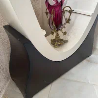 ویترین دو تیکه سفید زیبا|بوفه، ویترین، کنسول|رشت, کوی عرفان|دیوار