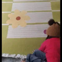 فرش گلیم ضخیم جنس خوب.