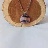 گردنبند عکس رزینی