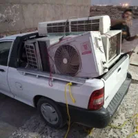 فروشخریدار کولر سوخته سالم دوتیکه پنجرهای