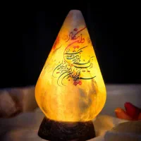 آباژور سنگ نمک آیه دار/مدل اشک/کادو/دکوری