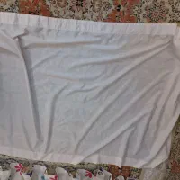 فورش فوری پرده پانچ باآستری جنس عالی رنگ ثابت|پرده، رانر، رومیزی|گرگان, |دیوار