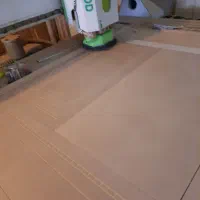 CNC چوب و mdf و پرس وکیوم