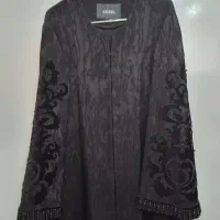 مانتو مجلسی کرپ برجسته